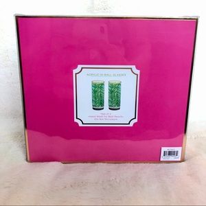Lilly Pulitzer Dining - NIB Lilly Pulitzer hi-ball glasses Lilly Pulitzer Dining - NIB Lilly Pulitzer hi-ball glasses
